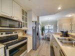 Galley Style Kitchen at 304 North Shore Place